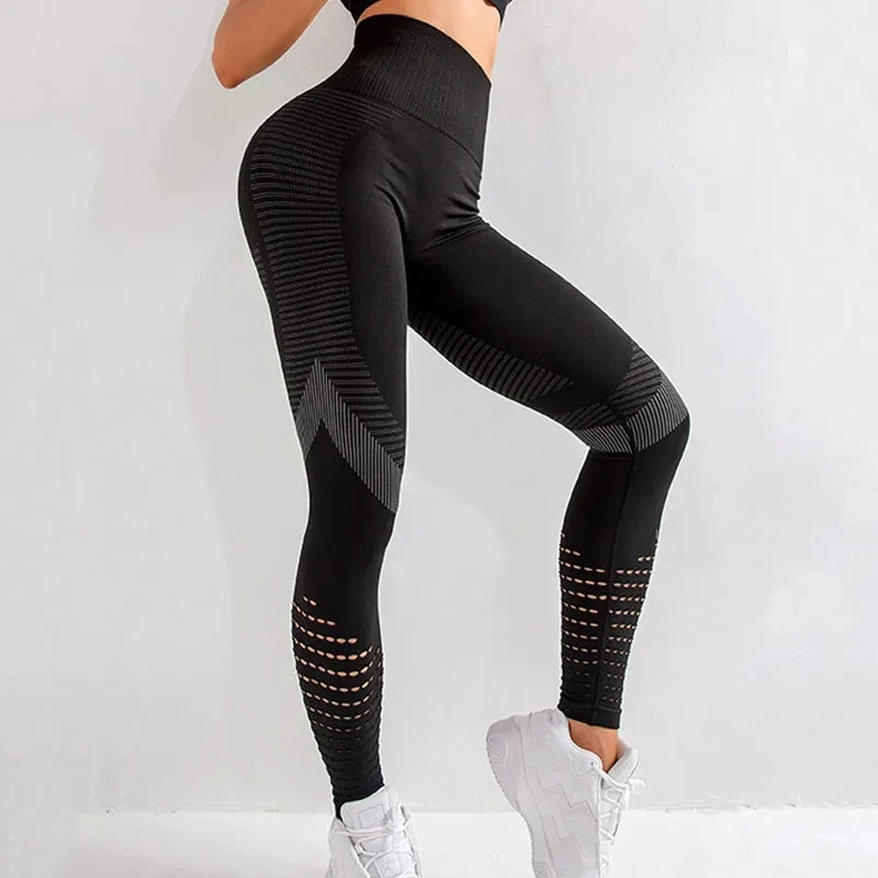 "Seamless Comfort: Breathable Workout Leggings for Women's"