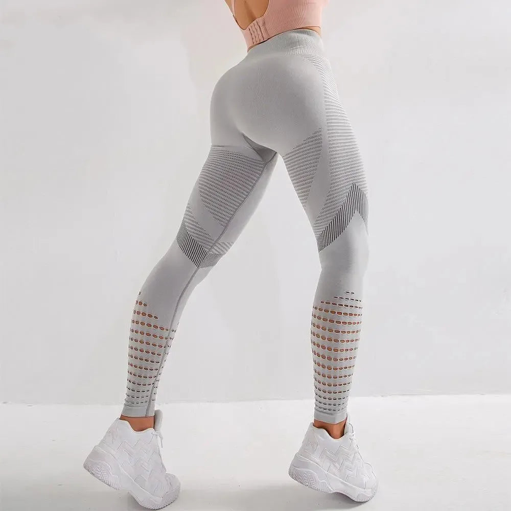 "Seamless Comfort: Breathable Workout Leggings for Women's"