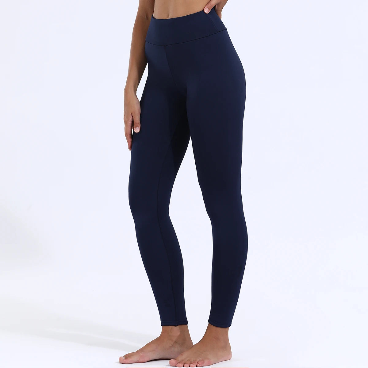 "Cosy up this Winter: Women's Thick Velvet Stretch Leggings For Ultimate Warmth"