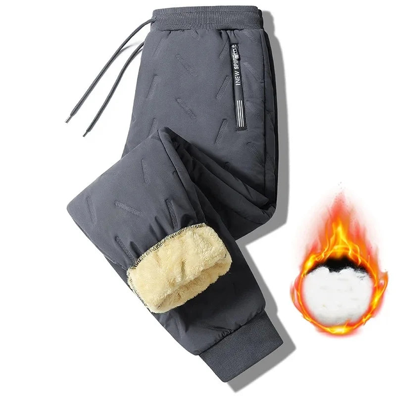 "Winter Warm Straight Trousers Cold Resistance For Casual"